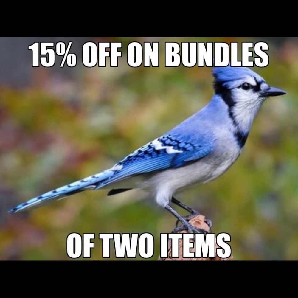 15% off on bundles of two items